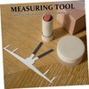 FOMIYES Eyebrow Tattooing Tool Professional Brow Mapping Ruler Stainless Steel