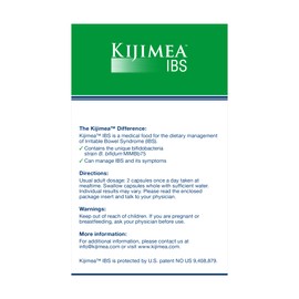 Kijimea™ IBS, Medical Food for The Dietary Management of Irritable Bowel Syndrome (56 Capsules)
