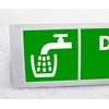 Drinking Water Sticker Pack of 2 Waterproof Outdoor Vinyl Sticker