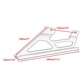 ABCERRSI Surron Chain Guard,Chain Protector Cover for Electric Dirt Bike Ultra Sur Ron Bee Parts-Red