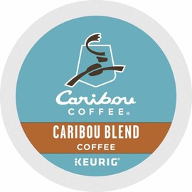 Caribou Coffee Caribou Blend, Single Serve Coffee K-Cup Pod, Medium Roast, 24-Count For Brewers