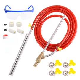 Rdutuok Pressure Washer Sandblasting Kit,Sand blaster for pressure washer with Replacement Nozzle Tips,Protect Glasses,1/4 Inch Quick Disconnect 5000 PSI for Abrasive Cleaning