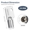 Washer Dryer Machine Key GR777 Apply for Service Panel of