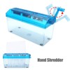 Hand Shredder MINI Desktop Manual A4 Office Supplies Protection Confidential