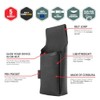 DURA Funda para cinturón para terminales de pago Ingenico DX8000,