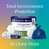NorthShore GoSupreme Overnight Incontinence Underwear, 8-Hour Pullup Style, X-Large, 14