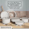 Country Kitchen Cookware Set with Removable Handle, Oven & RV