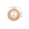 SHINEOFI 8pcs Magnetic Hijab Pins Stylish No Sew Buttons for