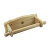 UNIQUE HOME LIVING Kitchen Roll Holder Wall Mounted, Wooden Paper