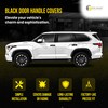 Trim Illusion Snap On Gloss Black Car Door Handle Cover