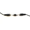 Dolphin Automotive Pair of RCA Phono Male Plug To RCA