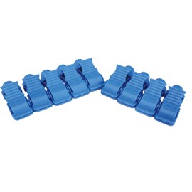 10pcs EKG ECG Alligator Electrode Clip,Universal Connection for 4.0 Banana Cable