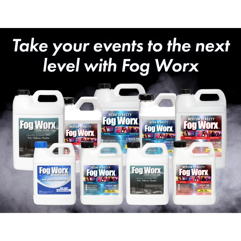 FogWorx Fog Juice - 1 Half Gallon of Premium Fog