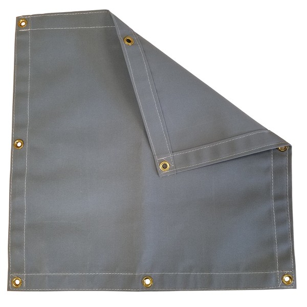 Grey Workhorse Polyester Canvas Tarp 8 Ft. x 10 Ft.