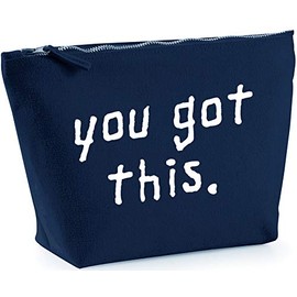 Hippowarehouse You Got This printed make up cosmetic wash bag 18x19x9cm