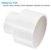 PATIKIL PVC Reducer Pipe Fitting 63mm to 40mm ID, Straight