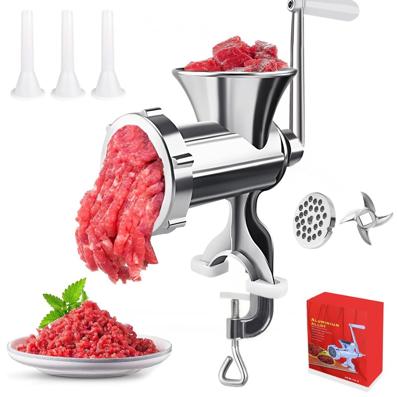 3 in 1 Meat Grinder Manual Mincer for Home Use