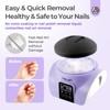SAVILAND Gel Nail Polish Remover Machine: Electric Automatic Steam Gently