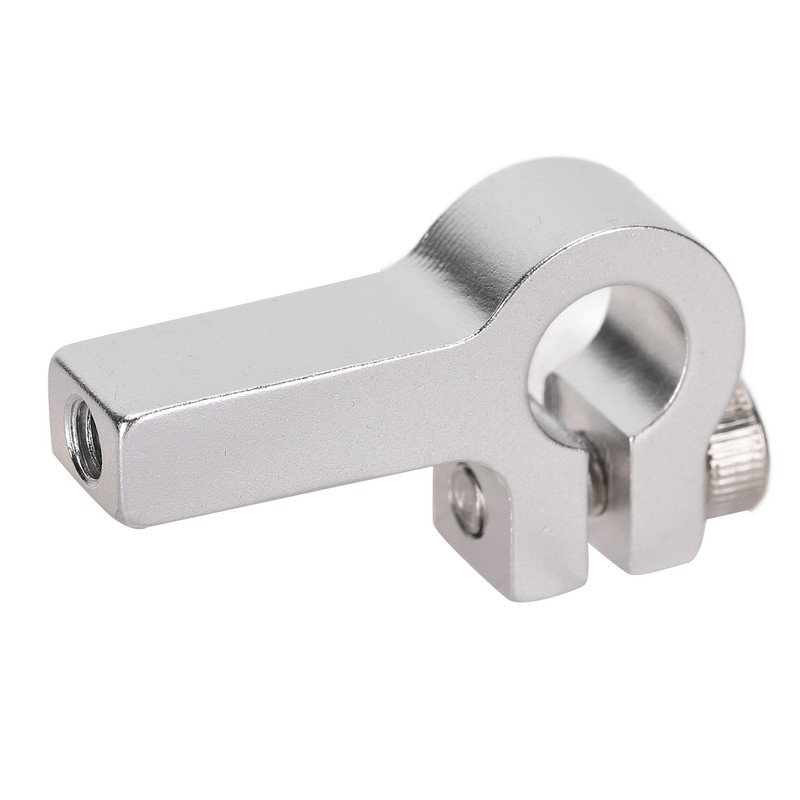 3Pcs Tube Clamp Hub Aluminum Shaft Clamping M4 Thread Mounting