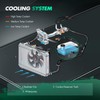 Radiator Tank Coolant Recovery Overflow Reservoir Tank[W/Cap] Compatible with for