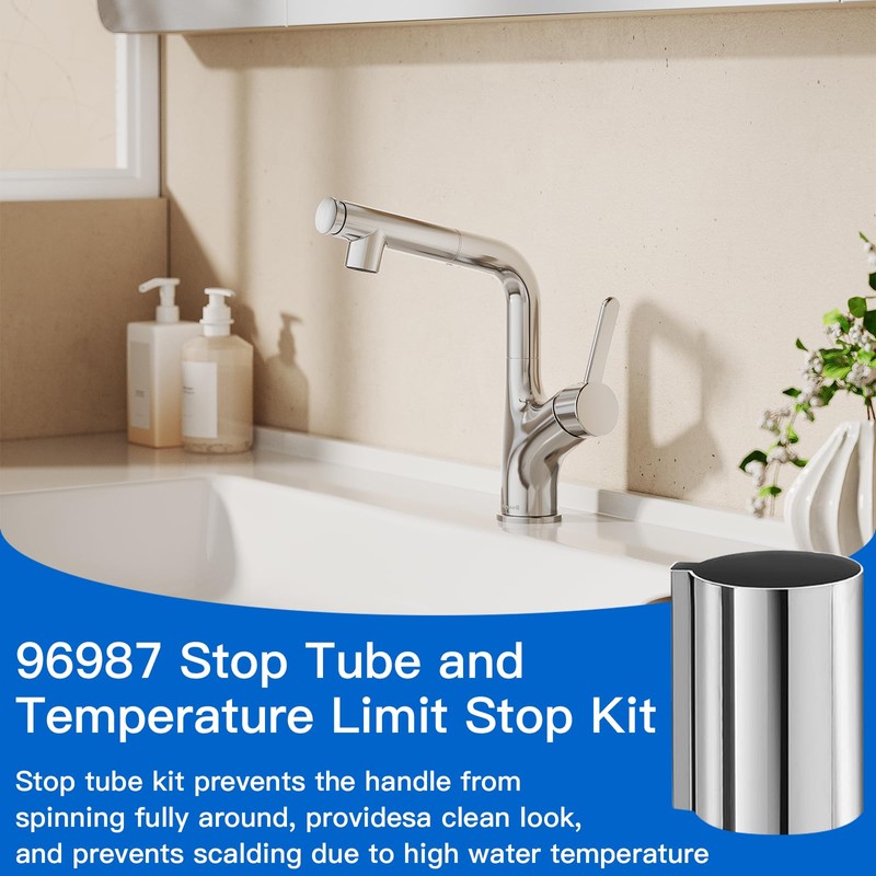 ZXFENG Stop Tube and Temperature Limit Stop Kit Replacement,Compatible with
