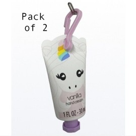 My Beauty Spot Hand Cream with clip Vanilla Scented 1oz Pack of 2 (Unicorn Vanilla)