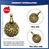 2 Pcs Yarn Cutter Pendant Set, Antique Copper Versatile Thread