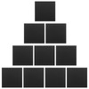 JECOMPRIS 10pcs Black Acrylic Board Cast Square Panel for Photo