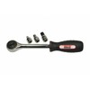 'Set of 4 Red Tools RT20165 Magic Ratchet 3/8 +