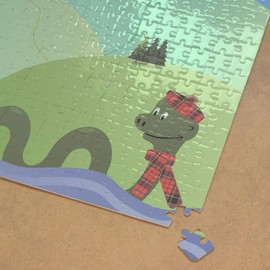 Azeeda A3 'Nessie, das Ungeheuer von Loch Ness' 252-Teiliges Puzzle (JI00000323)