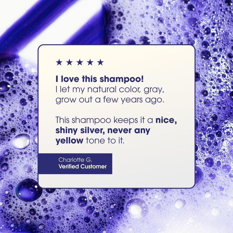 One 'n Only Shiny Silver Purple Shampoo - Argan Oil
