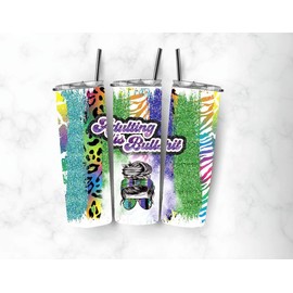 Adulting is Bullshit Tumbler - Funny Stainless Steel Drinkware for Coffee and Wine - Perfect Gift for Anyone Who Hates Adulting