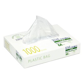 Ozax GO Topack Pop-up Poly Bags, Medium (No. 11 Standard), Eco Pack, Pack of 1000