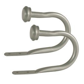 Decopolitan Cap Curtain Holdback, Nickel