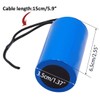 Tnisesm 12uF CBB60 Run Capacitor 450V AC 2 Wires for