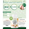 Natural Vitamin B12 Tablets with Folic Acid - 180 Tablets