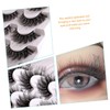 Mikinona 1 Box Messy False Eyelashes Curly Fake Lashes False