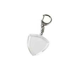 EBISU Design Hamepachi Pick Key Holder, 1.3 x 1.3 inches (32.6 x 33 mm), Rice Ball Shape, Guitar Pick, Handmade Key Holder Parts, Club Activities, Souvenir, Made in Japan, 1 x Pick