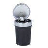 Car Ashtray ABS Portable Cylinder Shape Ash Tray with Blue