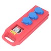 Portable Socket Box 3 Position 3 Hole Outlet IP54 Mobile