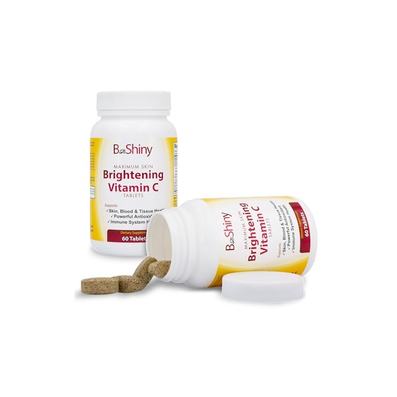 Vitamin C 1000mg Maximum Skin Brightening with Rose Hips and