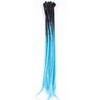 DreadLab - Synthetic Dreadlocks Crochet Extensions Pack of 10 Ombre