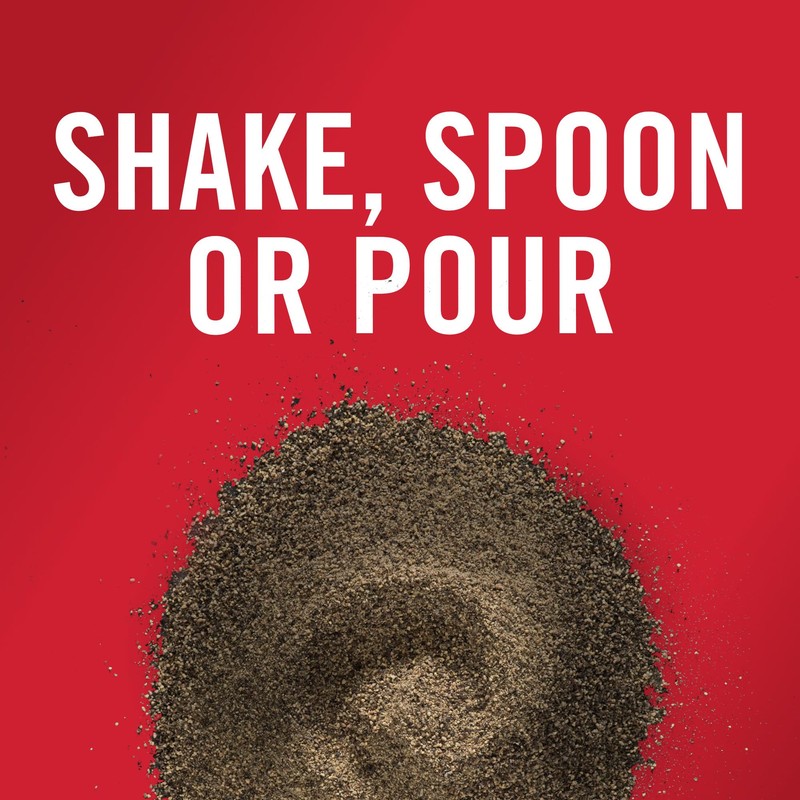 McCormick Pure Ground Black Pepper, 6 oz