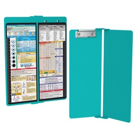 Whitecoat Clipboard - Vertical - Teal - Nursing Edition