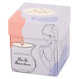 BadeFee Massagekerze Heiße Beerchen