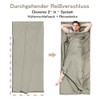 WILLNORN 2-in-1 Microfibre Sleeping Bag with Full Zip, Lightweight Comfort