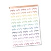Payday Planner Stickers, Script "Payday" Labels, Rainbow Color Print Planning