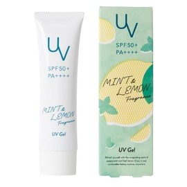 Lifestyle Mint & Lemon UV Gel SPF50+ PA++++, For Face & Body, Formulated with Menthol, Cooling Scent, Sunscreen
