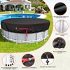 14Ft Round Pool Cover, Solar Covers for Above Ground Pools,