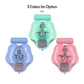 Non-Inflatable Baby Float Infant Lying Swimming Ring Pool Swim Trainer with Tail Float for 3-24 Months Baby